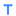 English Letter T