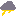 Storm cloud lightning